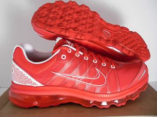 men s nike air max 2009 action red sz 9 5 486978 600
