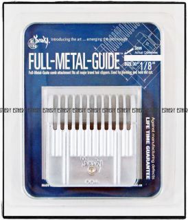 yanaki clipper universal full metal guide comb 00 1 8