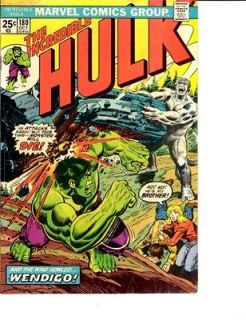 Newly listed THE INCREDIBLE HULK # 180 Marvel Comics 1974 FN/FN+ 1ST 