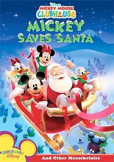 Mickey Mouse Clubhouse   Mickey Saves Santa and Other Mouseketales DVD 
