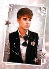 CALENDRIER PLASTIFIE 2012 JUSTIN BIEBER PRENOM AU CHOIX