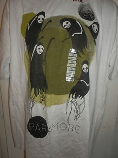 HOT TOPIC Paramore  Black Ghost T Shirt Size Medium NWOT See 