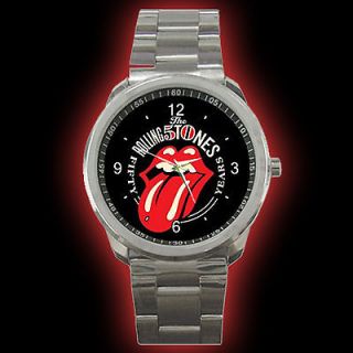 The Rolling Stones 50th Years Anniversary Custom Metal Sport Watch
