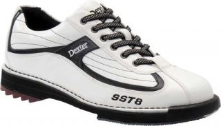 new dexter men s sst 8 bowling shoes white black