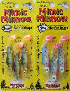 Northland Tackle Mimic Minnow Shad 3 Pack   1/32 oz.   Perch 