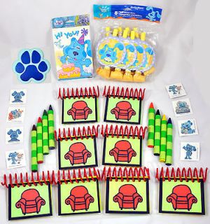   BIRTHDAY PARTY FAVORS PACK LAMINATED HANDY DANDY NOTEBOOKS & CRAYONS