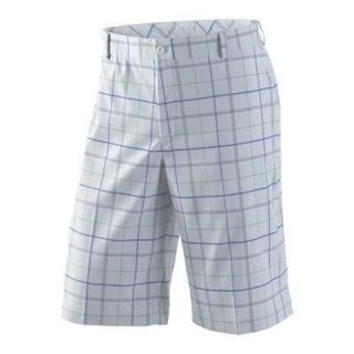  golf collection plaid pattern shorts white blue400774100 $ 65 mens 