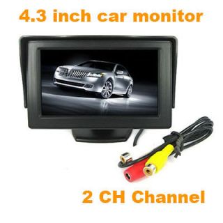 Car TFT LCD Mini Spy Monitor 4 car CCTV Camera Car rearview Cam
