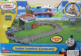 TAKE N PLAY Thomas and friends Sodor Lumber Company Portable Playset