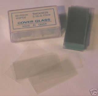 microscope slides cover glass slip 22 50 mm 100 pcs