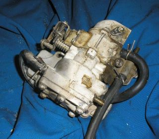 HP Elgin  Outboard Motor Carburetor W Intake Manifold & Reeds