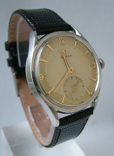 vintage 1950s omega gents hand winding wrist watch from united