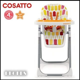 BRAND NEW IN BOX COSATTO NOODLE HIGHCHAIR AND LOW CHAIR IN POPSICLE