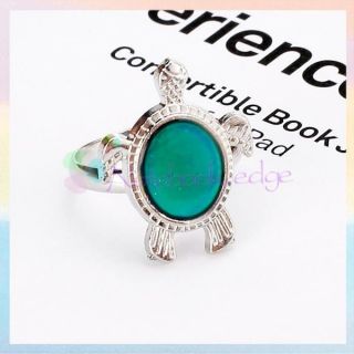   Turtle Color Changing Mood Emotion Feeling Changeable Finger Ring Band