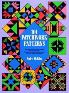   Patchwork Patterns by Ruby S. McKim 1962, Paperback, Revised