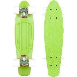 penny complete skateboard green white penny board skate time left