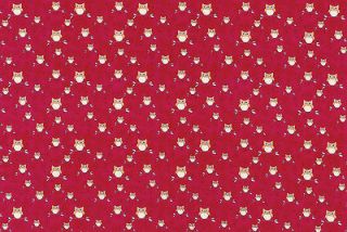 oxford fabric lot cotton textiles quilts owl walls bedclothes cushion 