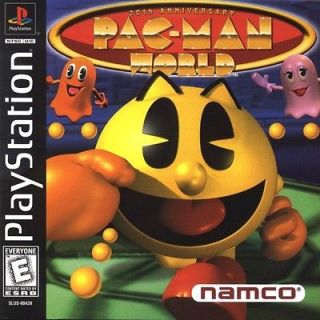 Pac Man World 20th Anniversary PS1 Great Condition Complete