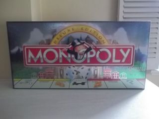 DELUXE EDITION MONOPOLY SEALED NEW NIB 1995 LONG BOX VERSION PARKER 