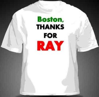 Miami Heat BOSTON, THANKS FOR RAY Shirt Miami Heat Ray Allen MENS 