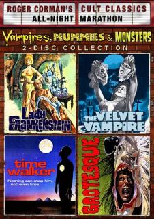   Cult Classics Vampires, Mummies Monsters DVD, 2011, 2 Disc Set