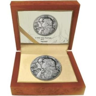   2012 5$ War of 1812 Kutusow   Napoleon High Relief 2Oz Silver Coin