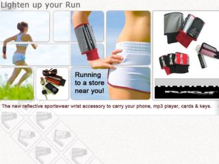 Wrist Wallet, Cycling, Running, Jogging. Sports wrist wallet.