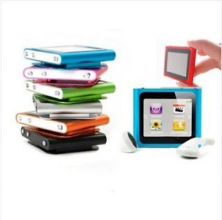   4GB 1.8 LCD Touch Screen 6th Gen FM Clip  MP4 Player 4G 7 Color