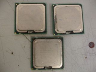 Lot of 3 Intel Pentium D SL94R 3.00Ghz Socket 775 CPU Processors 