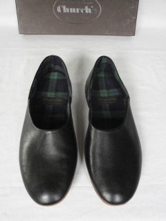 new church s hermes black leather slippers uk 7 f