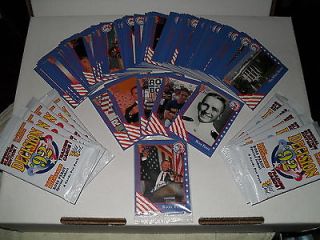 DECISION 92   ROSS PEROT 1992 WILD CARD (100) CARD SET + (10) PACKS 
