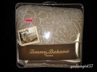 4pc queen comforter set tommy bahama freeport new  199 99 