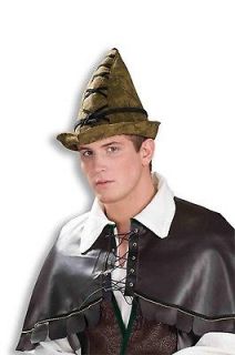 Deluxe Brown Robin Hood Adult Costume Hat *New*