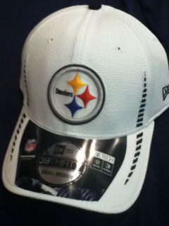   Steelers NFL Training New Era 39Thirty 3930 Flex Cap Hat NWT