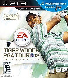 Tiger Woods PGA Tour 12 The Masters Collectors Edition Sony 