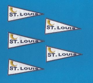 Lot St. Louis Rams NFL Football Iron On Hat Patches Crests Pennant