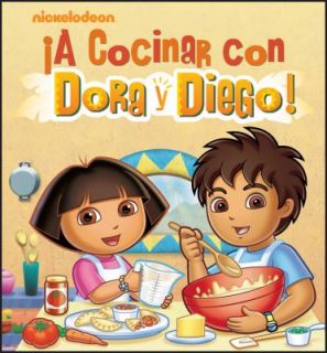Cocinar Con Dora y Diego by Nickelodeon 2011, Hardcover