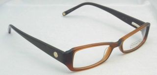 COACH ~ MIRANDA 2014 BROWN 48 16 135 Eyeglass Frames Womens Glasses 