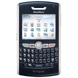 AT&T BlackBerry 8800 Smartphone Blue No Contract Cell Phone Used Fair