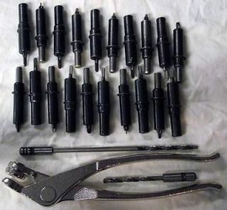 U532SET Aviation 5/32 Cleco Clamps W/ New Pliers $6.00 shipping