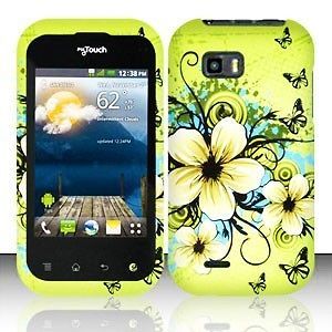   FLOWER Protector Hard Snap On Cover Case for LG MYTOUCH Q C800 C800G