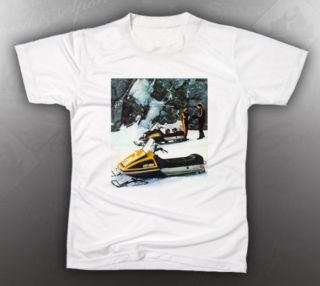 vintage ski doo 1977 tnt everest tee shirt like nos