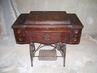 antique ruby treadle sewing machine  135 00