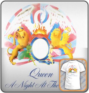 QUEEN A NIGHT AT THE OPERA MUSIC T shirt All Mens Sizes