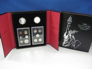 2005 american legacy proof coin set united states mint one