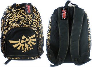 legend of zelda all over print triforce logo backpack returns