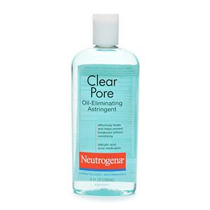 neutrogena clear pore oil eliminatin g astringent acne 2 time
