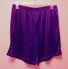   STRING Mens Purple Nylon Mesh Gym Athletic Shorts XL XLarge NEW
