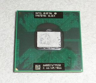   Intel Core 2 Duo T9550 2.66 GHz Dual Core 1066 FSB CPU Processor SLGE4