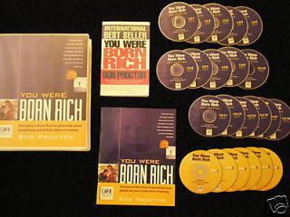 BOB PROCTOR   YOU WERE BORN RICH (6 DVD+16 CD) $595 MSRP THE SECRET 